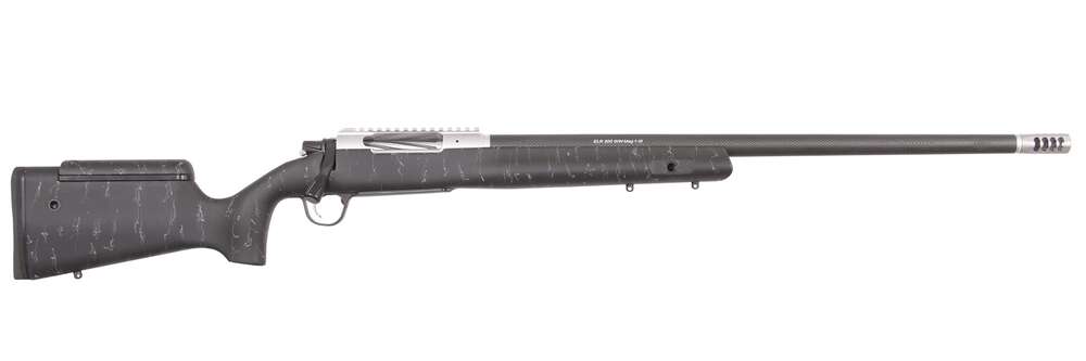 Rifles Long Guns Christensen Arms Ready Series E.L.R 6.5 CRDMR 26in CF SS act./CF Brl Blk w/gry web Stk